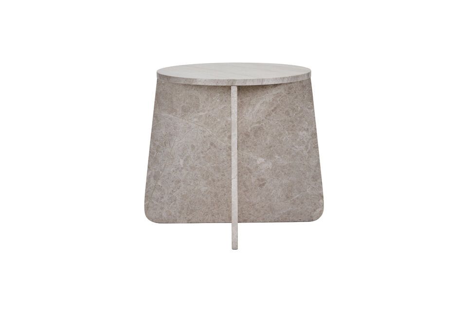 Table d'appoint en marbre beige Marb House Doctor