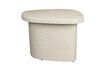 Miniature Table d'appoint en marbre beige Veda 1