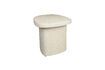 Miniature Table d'appoint en marbre beige Veda 8