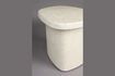 Miniature Table d'appoint en marbre beige Veda 2