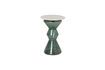 Miniature Table d'appoint en marbre blanc et vert Gaya 2