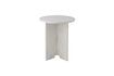 Miniature Table d'appoint en marbre blanc Jasmia 1