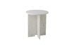 Miniature Table d'appoint en marbre blanc Jasmia 7