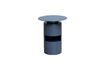 Miniature Table d'appoint en métal bleu Shifumi 3