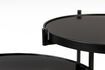 Miniature Table d'appoint en métal noir Lily 7