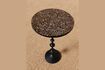 Miniature Table d'appoint en métal noir Structure 2