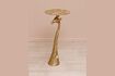 Miniature Table d'appoint en métal or Giraffe 2