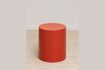 Miniature Table d'appoint en métal rouge Cherry 1