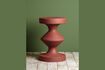 Miniature Table d'appoint en métal rouille Forms 1