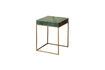 Miniature Table d'appoint en métal vert Porto 2