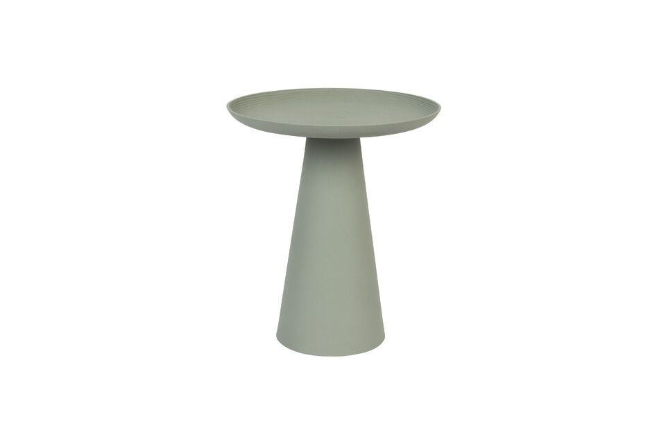 Table d'appoint en métal vert Ringar White Label