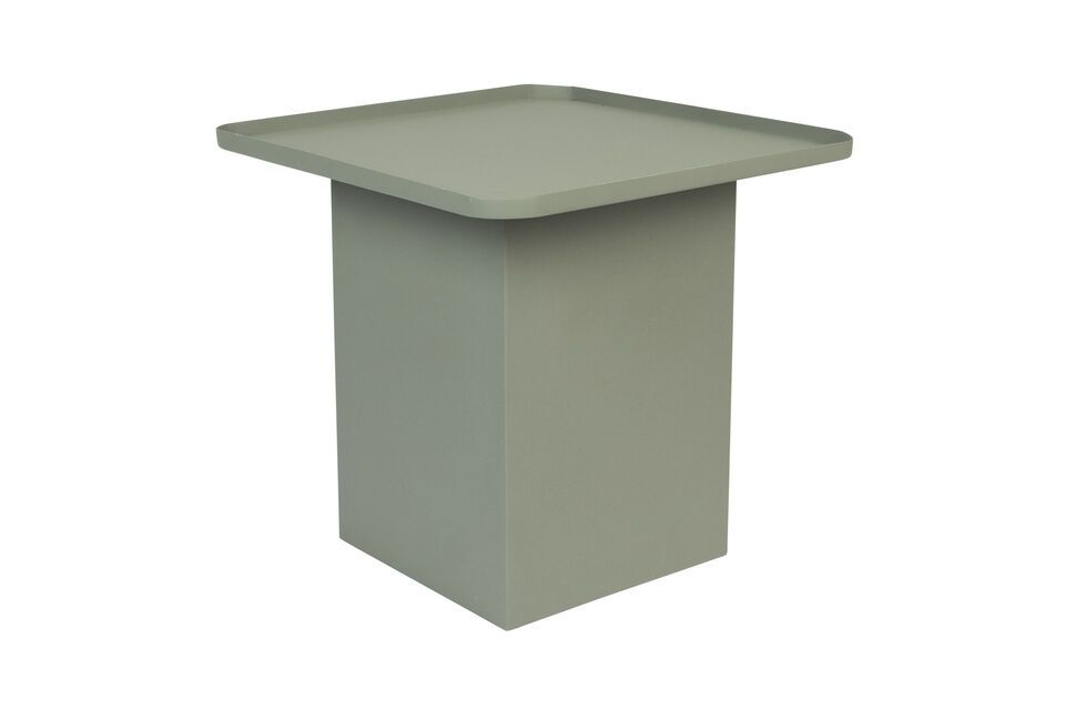 Table d'appoint en métal vert Sverre White Label