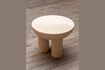 Miniature Table d'appoint en résine beige Cool 2