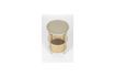 Miniature Table d'appoint en rotin beige Makoto 4