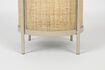 Miniature Table d'appoint en rotin beige Makoto 7