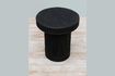 Miniature Table d'appoint en rotin noir Barbade 2