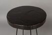 Miniature Table d'appoint en teck noir Karton 4