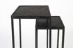 Miniature Table d'appoint en teck noir Parker 6