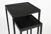 Miniature Table d'appoint en teck noir Parker 7