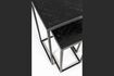 Miniature Table d'appoint en teck noir Parker 8