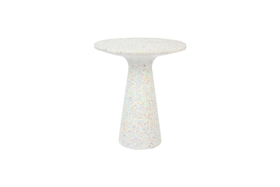 Table d'appoint en terrazzo multicolore Victoria Zuiver