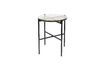 Miniature Table d'appoint en verre noir Vidrio 1