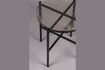 Miniature Table d'appoint en verre noir Vidrio 4