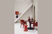 Miniature Table d'appoint  orange Zig Zag 3