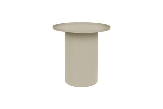 Table d'appoint ronde en métal beige Sverre Détouré