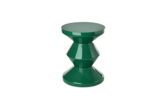 Table d'appoint vert Zig Zag Détouré