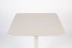 Miniature Table de bistro en aluminum blanc Vondel 5