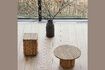 Miniature Table de chevet en bois clair Gro 3