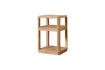 Miniature Table de chevet en bois clair Jill 1