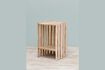 Miniature Table de chevet en bois clair Rivage 2