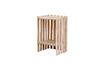 Miniature Table de chevet en bois clair Rivage 1