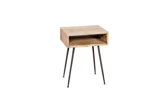 Table de chevet en bois clair Space Détouré