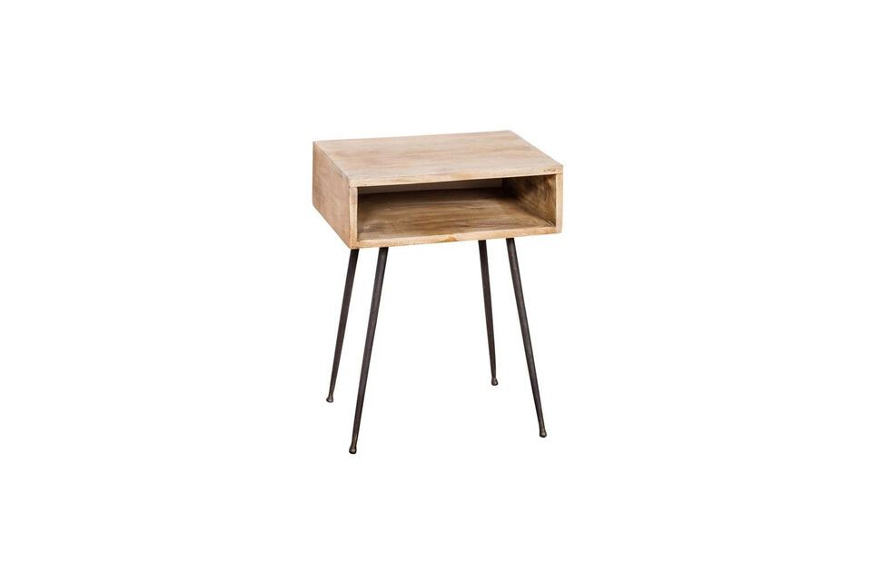 Table de chevet en bois clair Space Chehoma