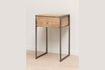 Miniature Table de chevet en bois clair Stari 3