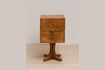 Miniature Table de chevet en bois foncé Aubin 2