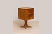 Miniature Table de chevet en bois foncé Aubin 3