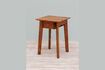 Miniature Table de chevet en bois foncé District 3