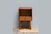 Miniature Table de chevet en bois foncé Electra 4