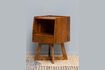 Miniature Table de chevet en bois foncé Electra 6