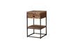 Miniature Table de chevet en bois foncé Galion 4