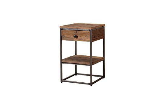 Table de chevet en bois foncé Galion