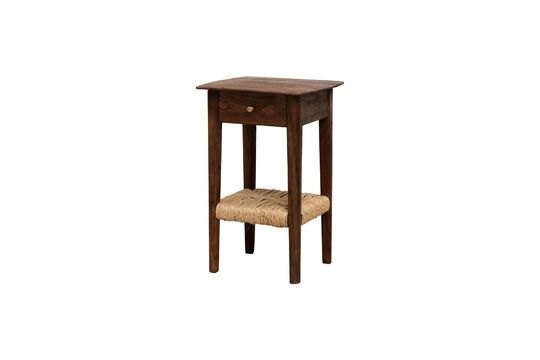 Table de chevet en bois foncé Havana