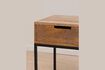 Miniature Table de chevet en bois foncé Liam 6