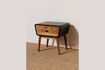 Miniature Table de chevet en bois foncé Onor 3