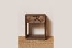 Miniature Table de chevet en teck marron Loket 2