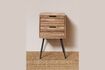 Miniature Table de chevet en teck marron Pocket 3